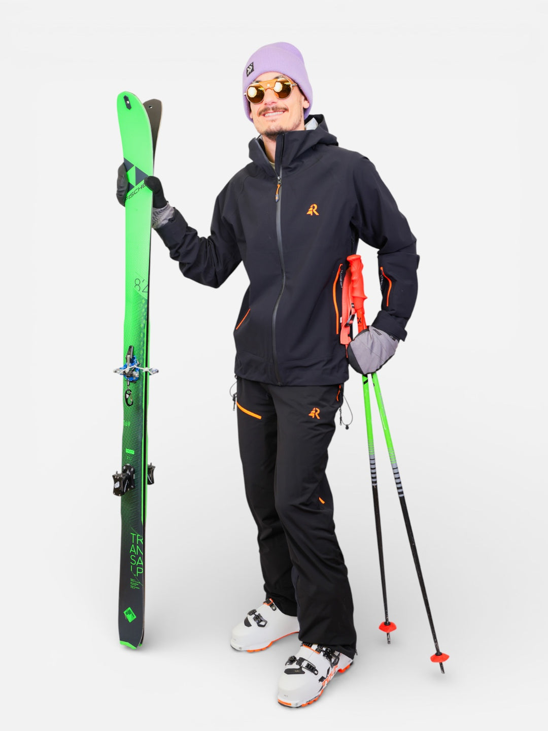 Pantalon de ski softshell mérinos la Berra - H