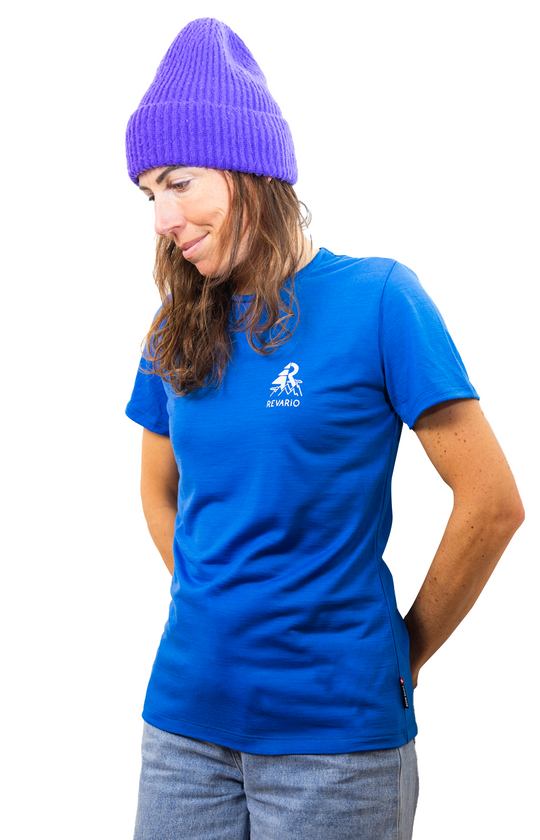 T-Shirt Mérinos Mountain Art - F